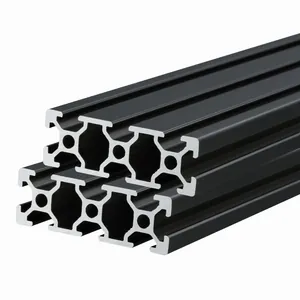2060 Black Anodized Extrusion
