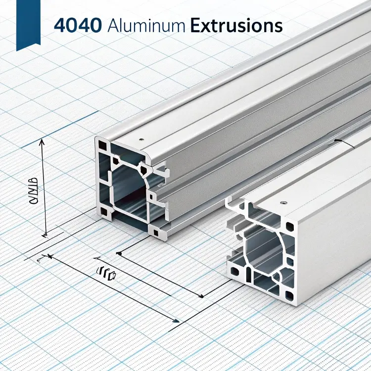 4040 aluminum extrusions for industrial framing