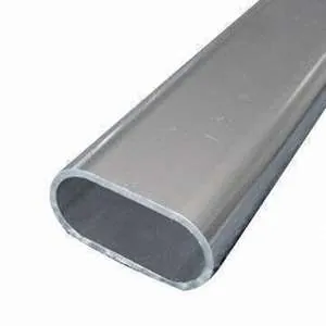 6061 Custom Extruded Oval Aluminum Tube