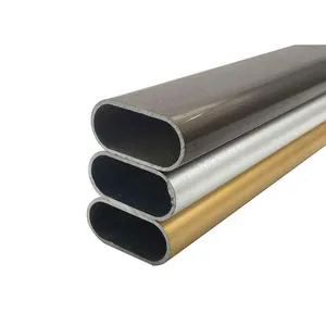 6061 Flat Oval Aluminum Tube Pipe
