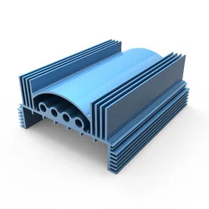 6063 CNC Aluminum Heat Sink Extrusion for Enclosures