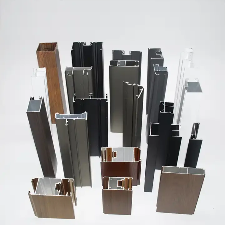 Aluminium Sliding Door Champagne colour