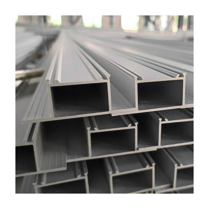 smooth aluminum edge profile ready for sealing