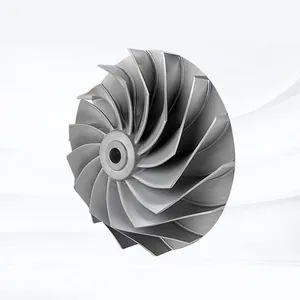 Aluminum CNC Prototype Turbine Blade