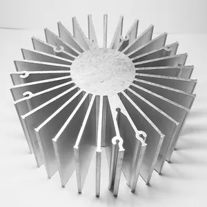 Aluminum Extruded Sunflower Heatsink