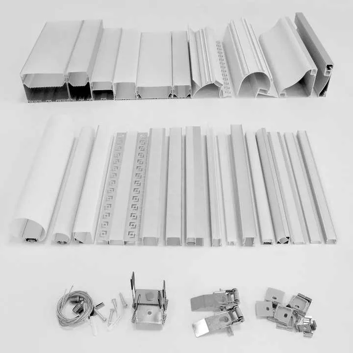 Extrusions d'aluminium pour les systèmes d'éclairage à LED