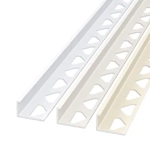 Aluminiumfliesenkantenprofil für Boden- und Wandeckenabschlüsse