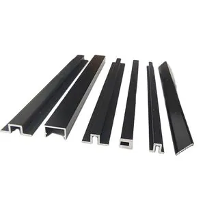 Aluminum U Channel Trim Profile for Wood Flooring and Walls