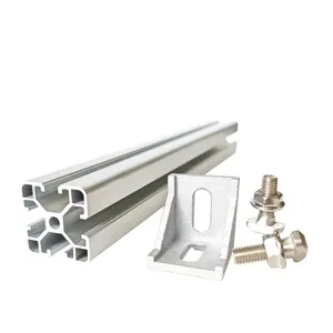 Alumínium V Slot 4040 T Slot Extrudálás keretprofil