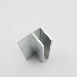 Anodized 6061 Aluminum F Channel Extrusion