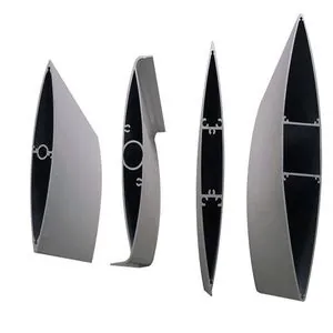 Anodized Aluminum Airfoil Sun Louver