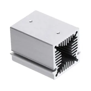 Anodized Aluminum CNC Heatsink