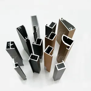 Anodized Aluminum Wardrobe Profile