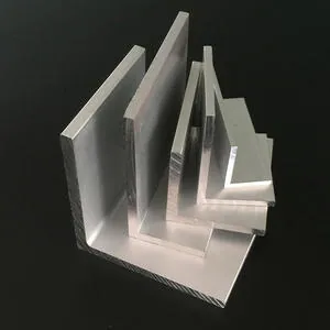 Anodized L Shape Aluminum Corner Channel Profiles Set