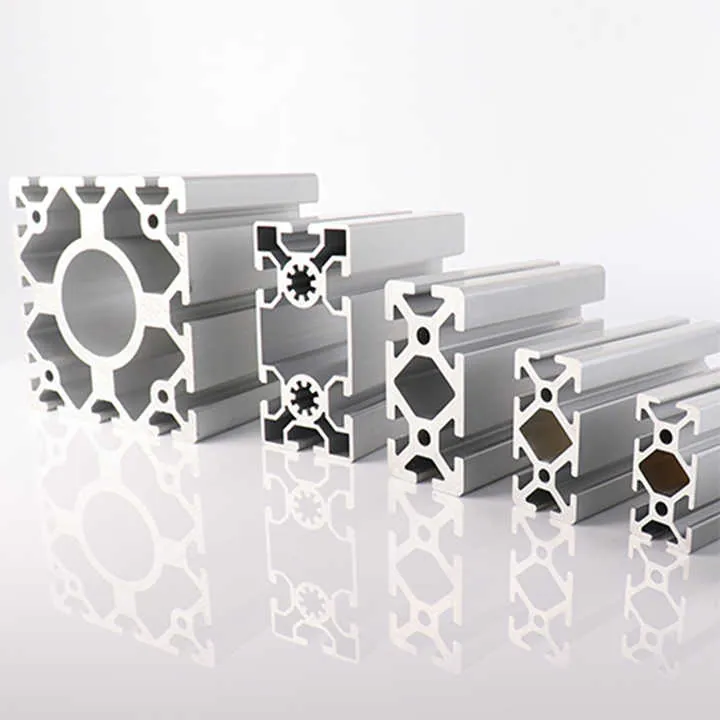 Anodized and Powder Coated T-Slotted Aluminum Extrusion