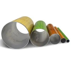 Bamboo Style Round Aluminum Tube