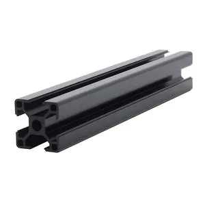 Black 50x50mm T-Slot Aluminum Extrusion