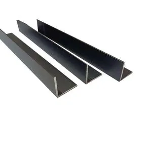 Black Anodized 90 Degree Aluminum Angle Trim for Tiles