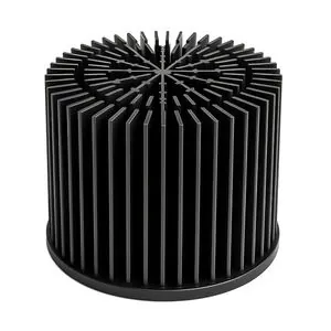Black Cylindrical Sunflower Heatsink