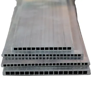 Black Powder Coated Rectangular Flat Tube for Structure Use