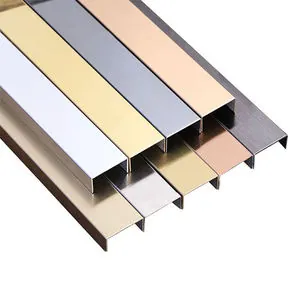 Black and Gold Polished Channel