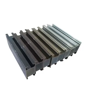 Box Section Aluminum Construction Profile for Curtain Walls