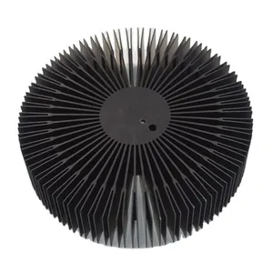 CNC Black Anodizing Cylindrical Heatsink