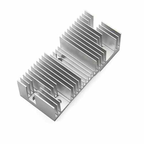 CNC Machined Aluminum Heat Sink for Electronics 6000 Series