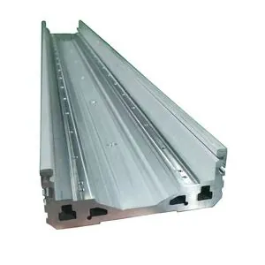 CNC Machined Long Aluminum Bracket Profile for Equipment Mounting