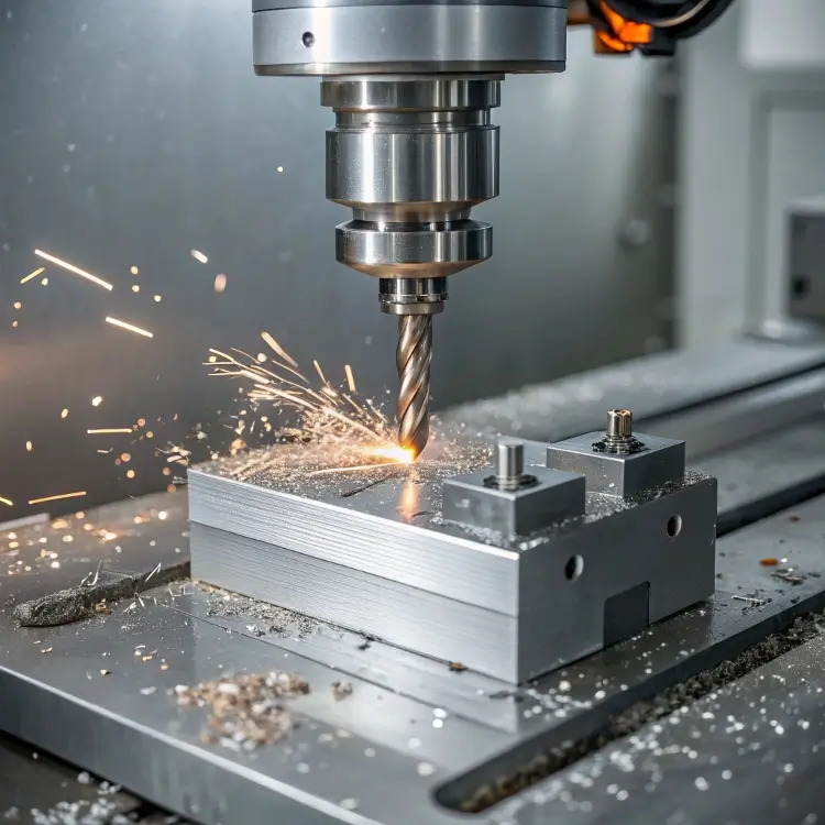 6061-T6 alumínium CNC megmunkálás