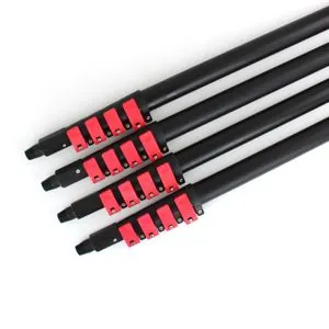 Carbon Fiber Flip Lock Telescopic Tube for Window Cleaning