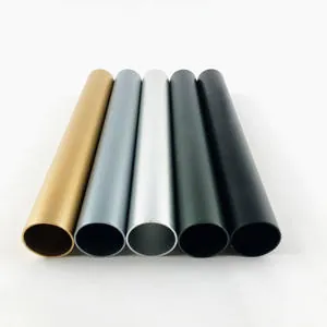 Color Anodized Hollow Round Aluminum Tubes