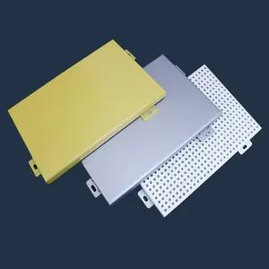 Colorful Perforated Aluminum Panels for Ventilated Facade Systems