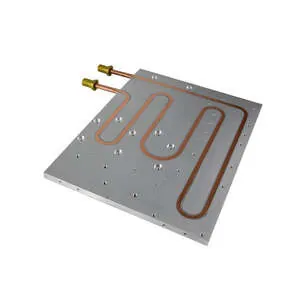 Compact Copper Channel Cooling Plate