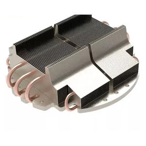 Compact LED Heat Sink with Copper Pipes