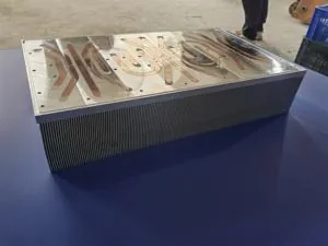 Copper Pipe Skived Heat Sink for Batteries