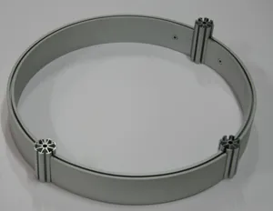 Curved Display Frame Aluminum Beam with 4.3mm Groove