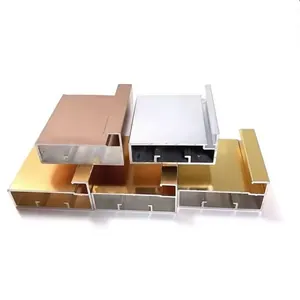 Custom Anodized Thin Wall Aluminum Frame Profile for Furniture Decoration