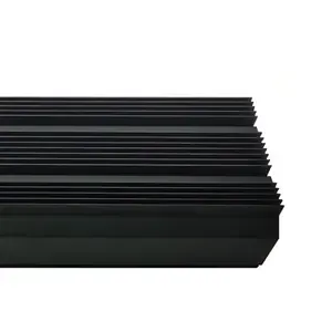 Custom Black Aluminum Frame Profile