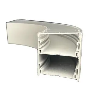 Custom CNC Curved Aluminum Profile for LED Mounting Systems