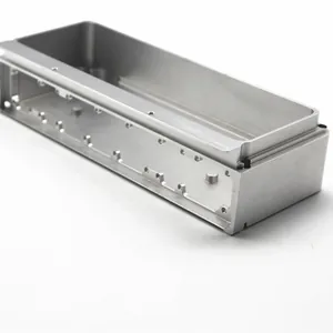Brugerdefineret CNC-bearbejdet aluminiumskasse til elektronisk samling