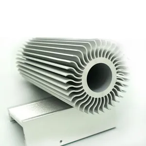 Custom Diameter Round Aluminum Heat Sink