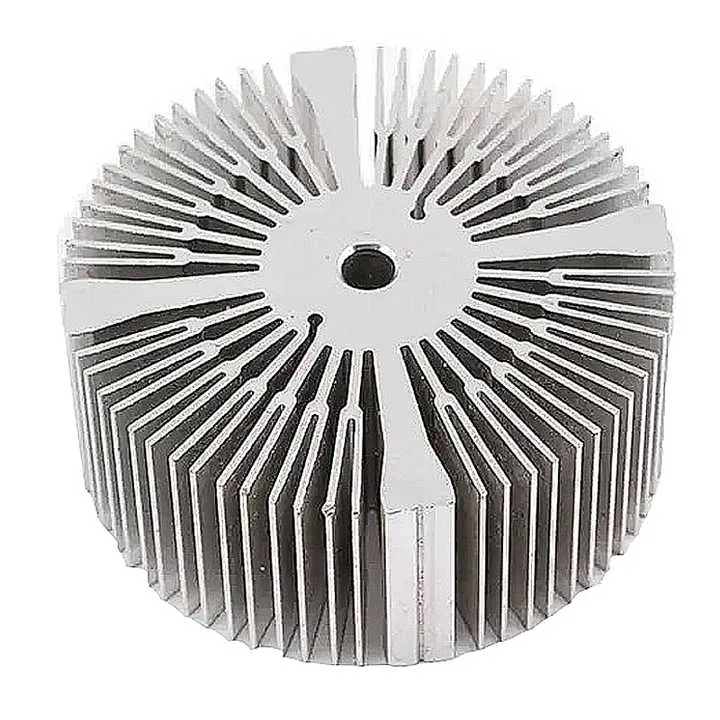 Dissipateur thermique Sunflower en aluminium extrudé sur mesure