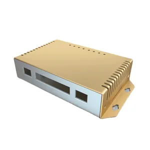 Custom Mountable Enclosure with Gold Anodized Finish
