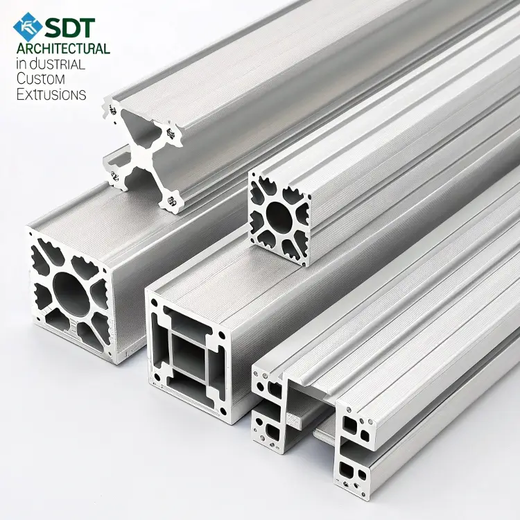 Comparison of aluminum wood finish with natural timber