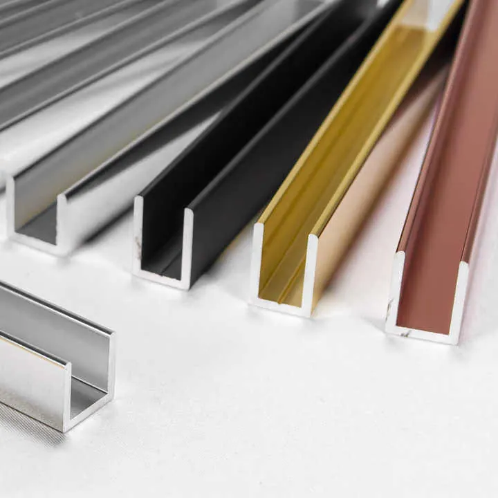 Customize Extruded Aluminium Shower Profiles