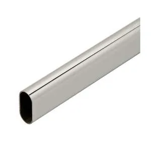 Customized Oval Aluminum Tube 6063