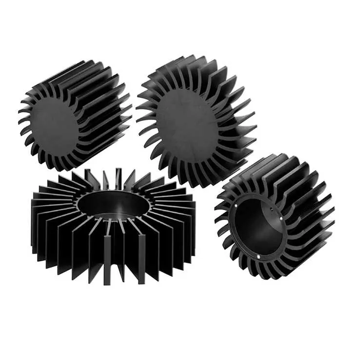 Cylindrical Heat Sink for LED and Sensors