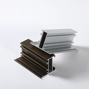 Decorative Wood Grain Aluminum Profile for Door Frame Structure