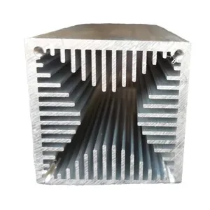 Extruded Aluminum Square Heat Sink
